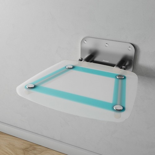 RAVAK OVO-B II-BLUELINE Decor Duschsitz B8F0000055 RAVAK OVO-B II-BLUELINE Decor Duschsitz B8F0000055