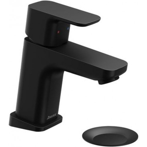 RAVAK 10° FREE BLACK TD F 011.20 Einhand-Waschtischbatterie, 145 mm X070147