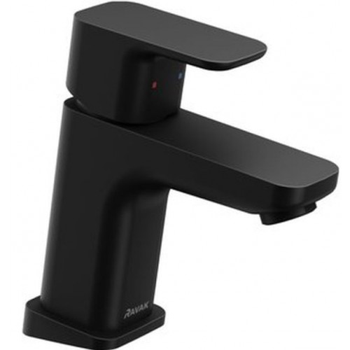 RAVAK 10° FREE BLACK TD F 012.20 Einhand-Waschtischbatterie, 145 mm X070148