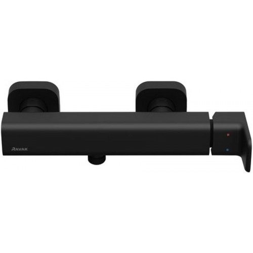 RAVAK 10° FREE BLACK TD F 032.20 Einhand-Brausebatterie X070153