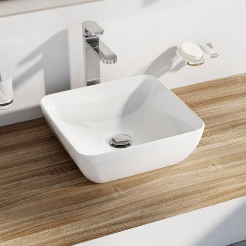 RAVAK UNI 380 S SLIM Keramik-Aufsatzwaschbecken XJX01138001 RAVAK UNI 380 S SLIM Keramik-Aufsatzwaschbecken XJX01138001