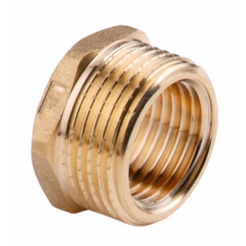 FERRO Messing-Reduzierstück 5/4" x 3/4" R09ZW FERRO Messing-Reduzierstück 5/4" x 3/4" R09ZW