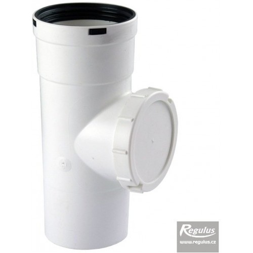 REGULUS BB011094 PP Rohr mit Revisionsöffnung, O80, 0,21 m, 11511