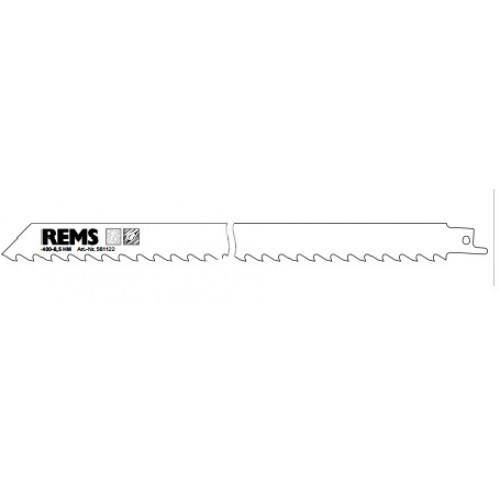 REMS Sägeblatt 400-8,5 Porenbeton, Hartholz 561122