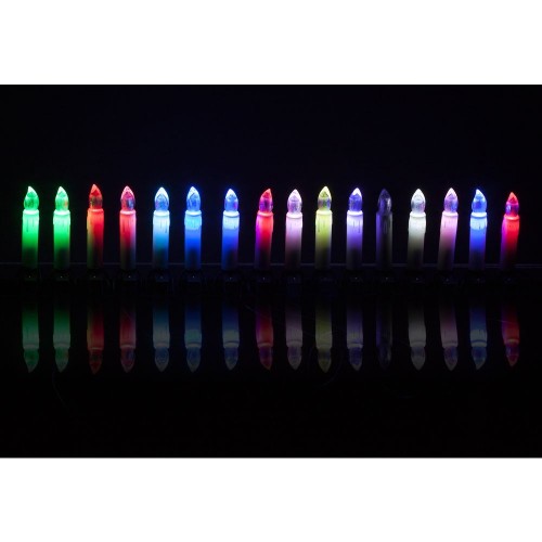 RETLUX RXL 41 16 LED CANDLE 1,6 + 1,5 M RGB Weihnachtsbeleuchtung
