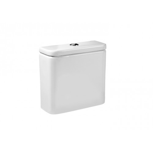 Roca Dama WC Spülkasten mit Deckel, Armatur Dual flush -4,5/3 l, 7341782000