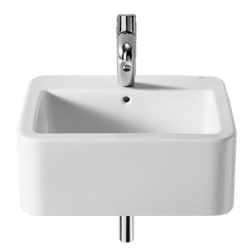 Roca Element Waschtisch 60 x 50,5 cm mit dem Loch für Armatur, MaxiClean 732757100M