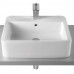 Roca Element Waschtisch 55 x 46 cm mit Überlauf, MaxiClean, 732757600M