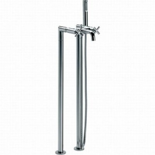 Roca Loft Zweihand-Wannenarmatur, chrom 75A2743C00