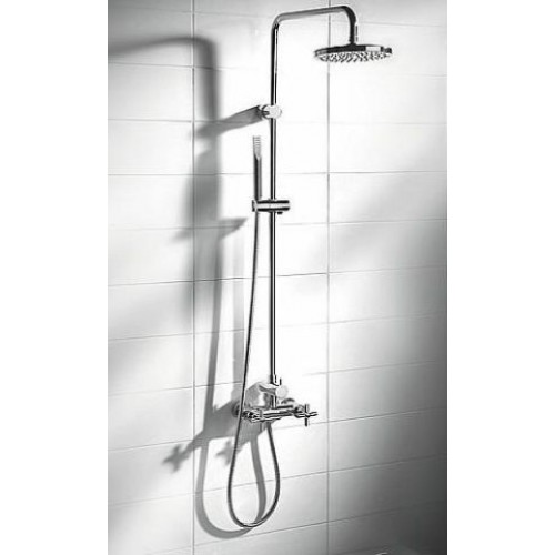 Roca Loft Duschbatterie mit Standrohren, chrom 75A9743C00 Roca Loft Duschbatterie mit Standrohren, chrom 75A9743C00