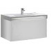 Roca Stratum Waschtischunterschrank 89 x 49,5 x 45 cm, weiß glänzend lackiert, 7856220606