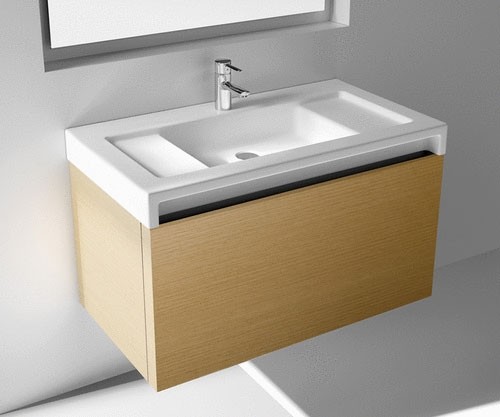 Roca Stratum Waschtischunterschrank 89 x 49,5 x 45 cm, Eiche 7856220609