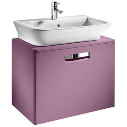 Roca The Gap Waschtischunterschrank 45 cm, Scharniere rechts, lila matt 7856522577