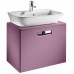 Roca The Gap Waschtischunterschrank 45 cm, Scharniere rechts, lila matt 7856522577