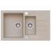 ALVEUS Rock 70 Algranitspüle 780x480 mm, oat
