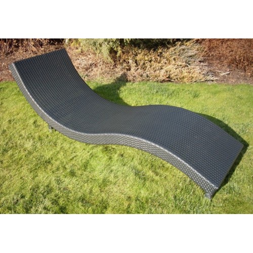 Sonnenliege RATAN RL-005 schwarz