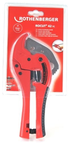 Rothenberger Kunststoffrohrschere 42 mm ROCUT TC 42 52000 Rothenberger Kunststoffrohrschere 42 mm ROCUT TC 42 52000