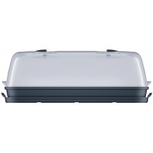 Prosperplast RESPANA TABLE GREENHOUSE Anzuchtschale 51,5x19,6x18,5cm, Anthrazit DREL400P