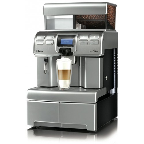 Ausverkauf SAECO Aulika Top High Speed Cappuccino V2silber10005234nach dem Service,Benutzt