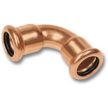 SANHA CU Pressfitting Winkel 6002A, 42/90°, 600242