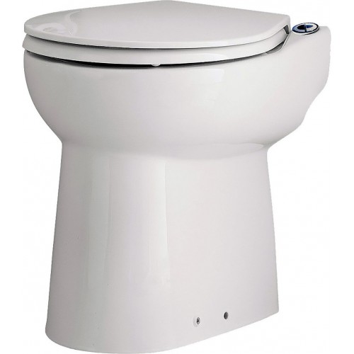 SANIBROY Sanicompact 43 eco + Silence WC mit integrierter Hebeanlage