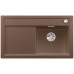 BLANCO ZENAR 45 S Silgranit PuraDur 2 Glasschneidbrett muskat InFino Ablauf 523716