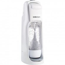SodaStream JET + Flasche + Zylinder Trinkwassersprudler Wasseraufbereiter weiss
