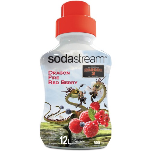 Sirup dragon RED BERRY 500 ml SODASTREAM Sirup dragon RED BERRY 500 ml SODASTREAM