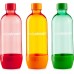 SODASTREAM Sprudlerflasche orange/red/grün 3St,