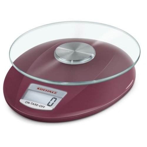 SOEHNLE Küchenwaage Roma Ruby Red 65858 SOEHNLE Küchenwaage Roma Ruby Red 65858
