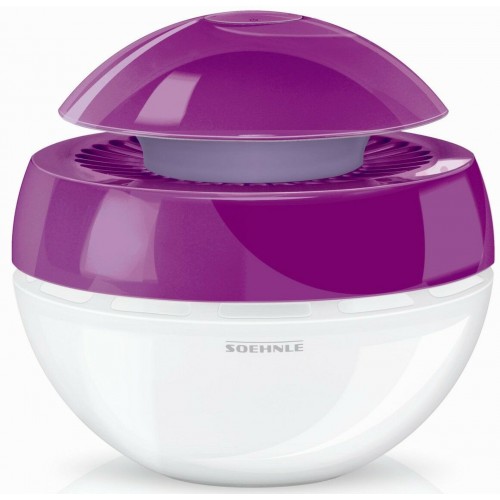 SOEHNLE Airfresh Plus Luftbefeuchter Purple 68045 + aroma Öl Magnolie 68043