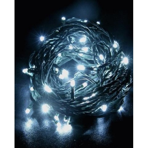 Weihnachtsbeleuchtung, 180 LED – Programmierbar, weiß VS460