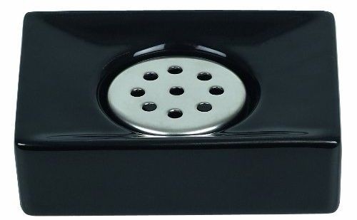 Spirella Quadro Seifenschale Schwarz 1013663