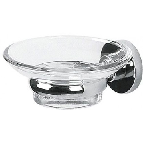 Spirella Atlantic Seifenschale Klar Glas / Chrom 1006423 Spirella Atlantic Seifenschale Klar Glas / Chrom 1006423