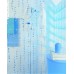 Spirella Hydro Duschvorhang 180 x 200 cm Ciel 1040841