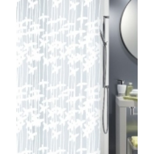 Spirella Sarong Duschvorhang 180 x 200 cm Weiß 1010627