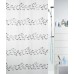 Spirella Shore Silver Duschvorhang 180 x 200 cm Weiß 1011571