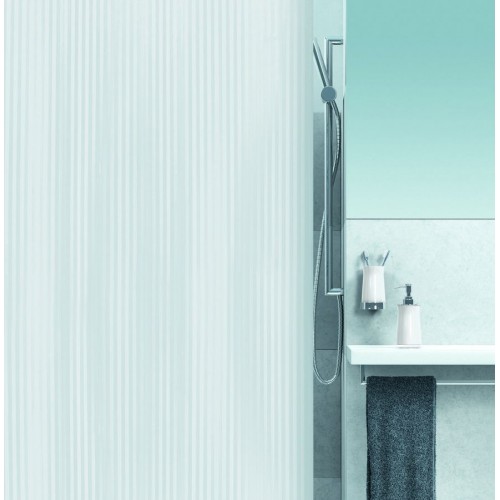 Spirella Twill Duschvorhang 240 x 180 cm weiß 1005846