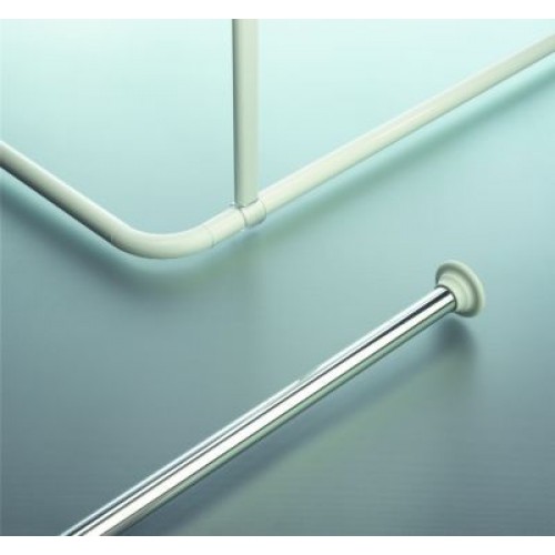 Spirella Decor Duschstange Universal Weiß 1027302 Spirella Decor Duschstange Universal Weiß 1027302