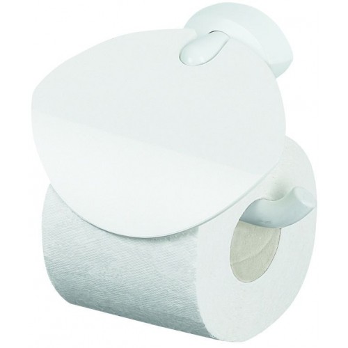 Spirella Lemon Toilettenpapierhalter mit Deckel Weiß 1010584