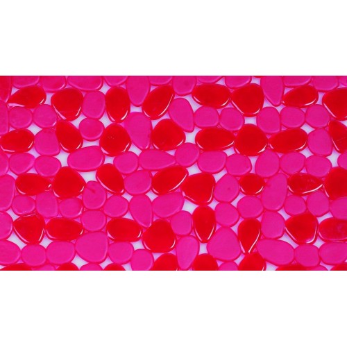 Spirella Riverstone Wanneneinlage 75 x 36 cm Rot 1008469