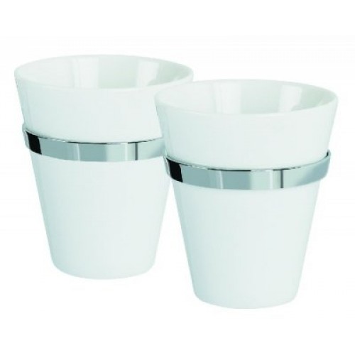 Spirella Max Light Doppel-Zahnbecher Weiß 1011894