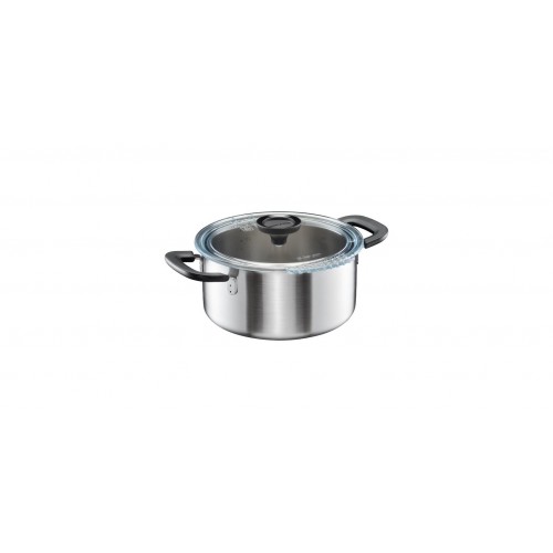 Fiskars Topf mit Deckel 3L Edelstahl 1072316