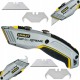 Stanley 0-10-789 FatMax Messer 2-in-1, einziehbare Klinge 180mm