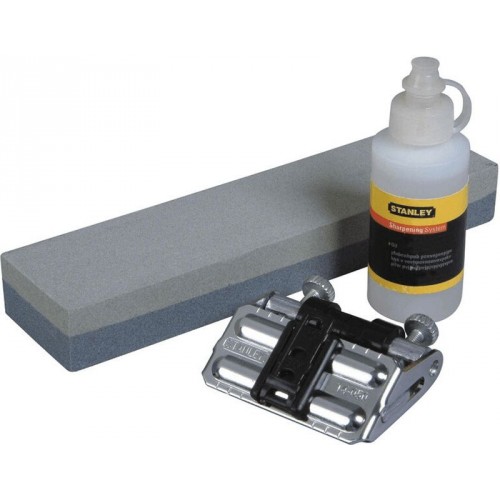 Stanley 0-16-050 Schärf-Set (Schneidführung, Wetzstein und Weißöl)