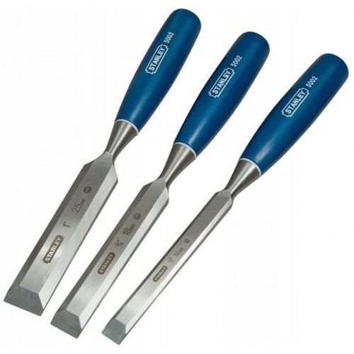 Stanley 0-16-128 Holzmeißel-Set 3-teilig 5002 (12, 18, 25mm)