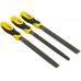 Stanley 0-22-464 Feilen-Set, 3-teilig, 200mm