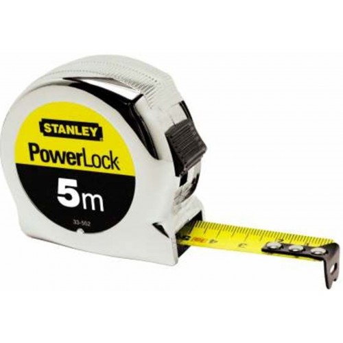 Stanley 0-33-552 Micro PowerLock Bandmaß 5m/19mm Stanley 0-33-552 Micro PowerLock Bandmaß 5m/19mm