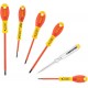 Stanley 0-65-443 FatMax VDE-Schraubendreher-Satz (Schlitz/Pozidriv/Tester), 6-teilig