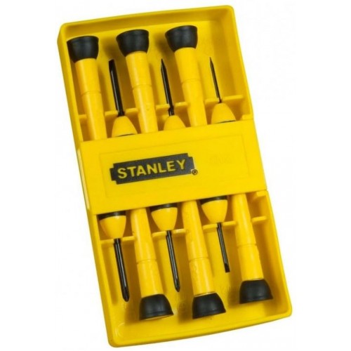 Stanley 0-66-052 6-teiliger Präzisions-Schraubendreher-Satz